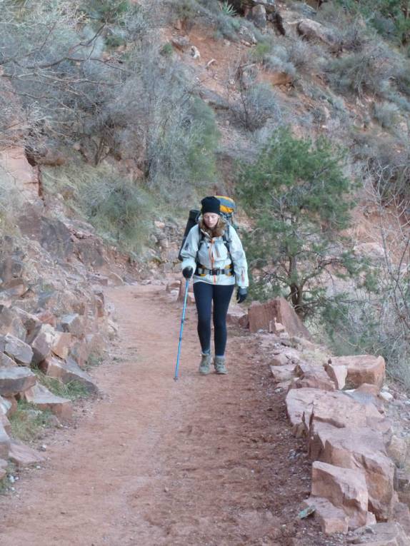 A dura subida do Grand Canyon, no Arizona, nos Estados Unidos